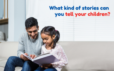 What kind of stories can you tell your children?